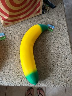 Squeeezy Giant Squishy Banana Toy