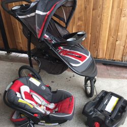 Graco All Terrain Jogger Travel System With Infant Car Seat