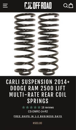 Carli Suspension R2 Springs