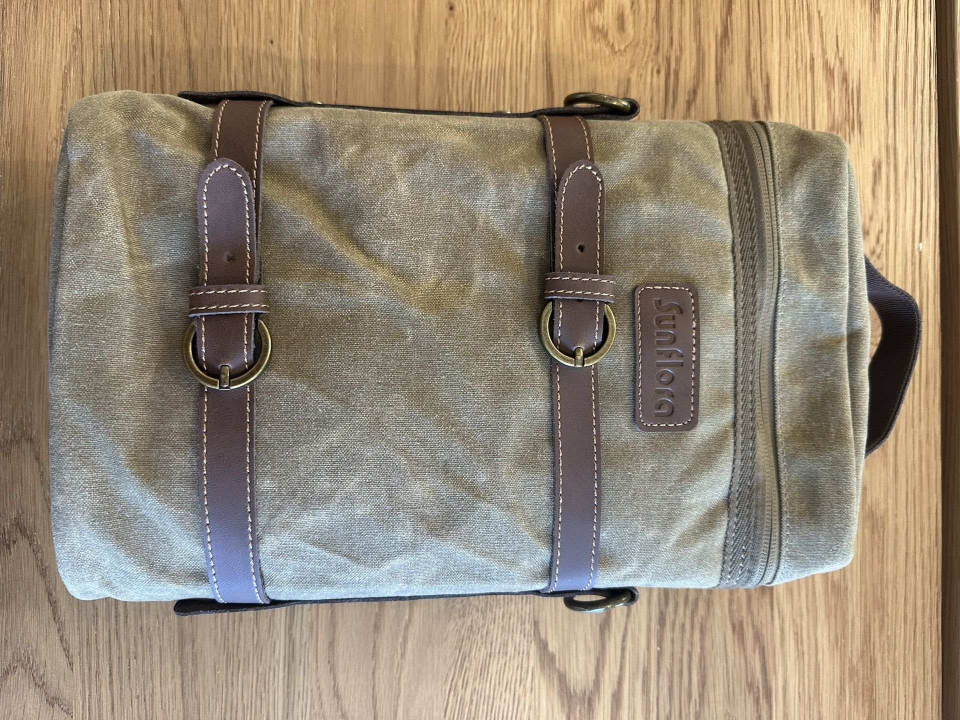 Leather Wine Travel Bag
