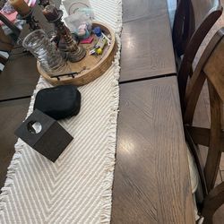 Dinning table set with 8 chairs  full wood