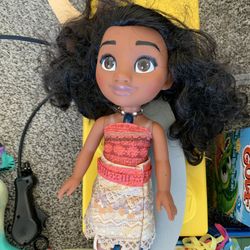 Moana Singing Doll