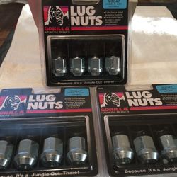 Gorilla Lug Nuts, Open Ends 