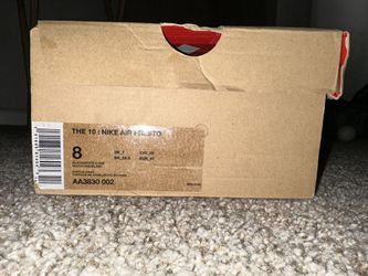 Black Prestos Off White Size 8