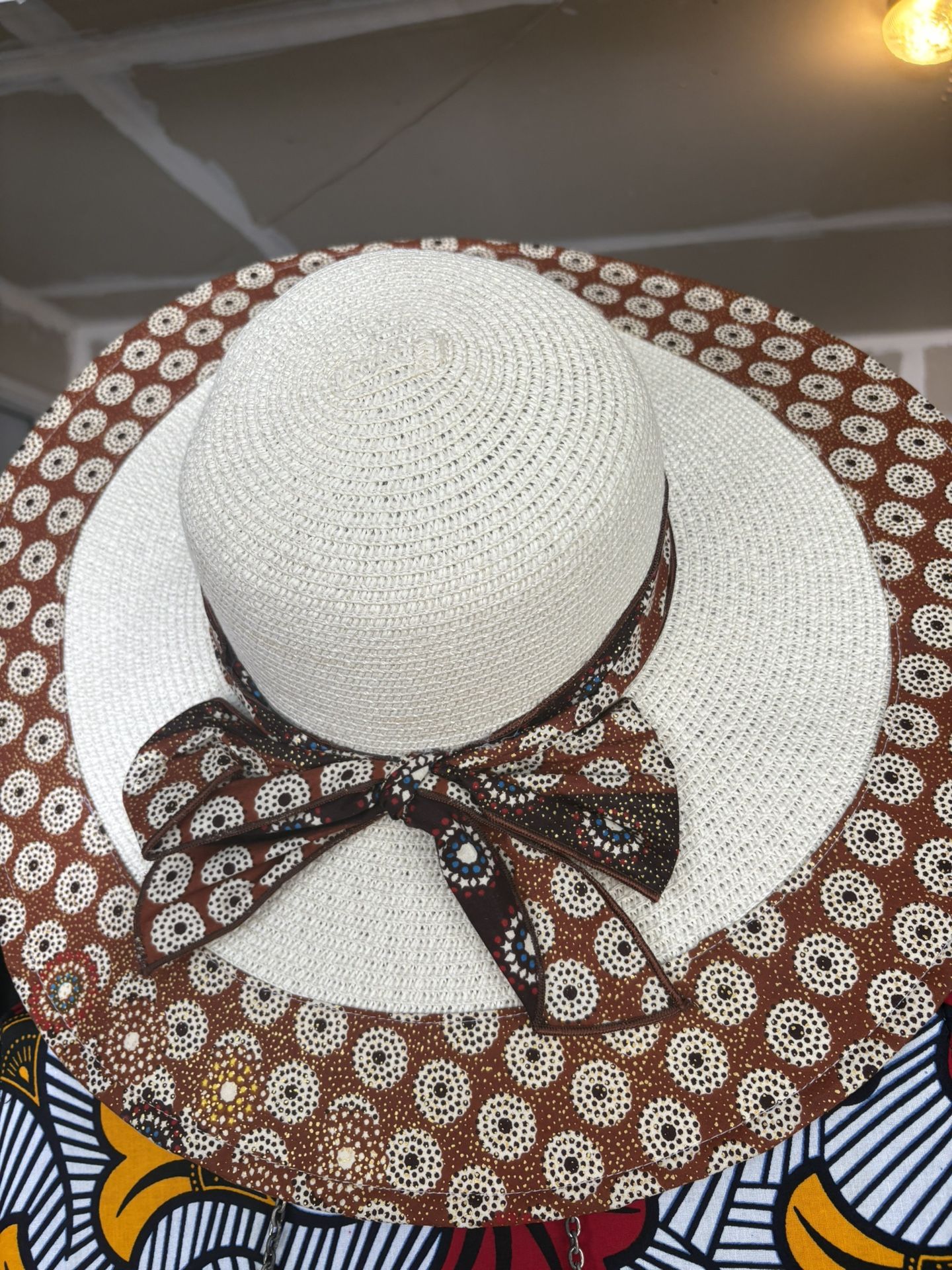 Handcrafted Ankara Wide-Brim Luxury Sunhat. Limited Edition Statement Piece!