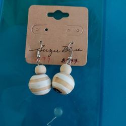Wood Earrings