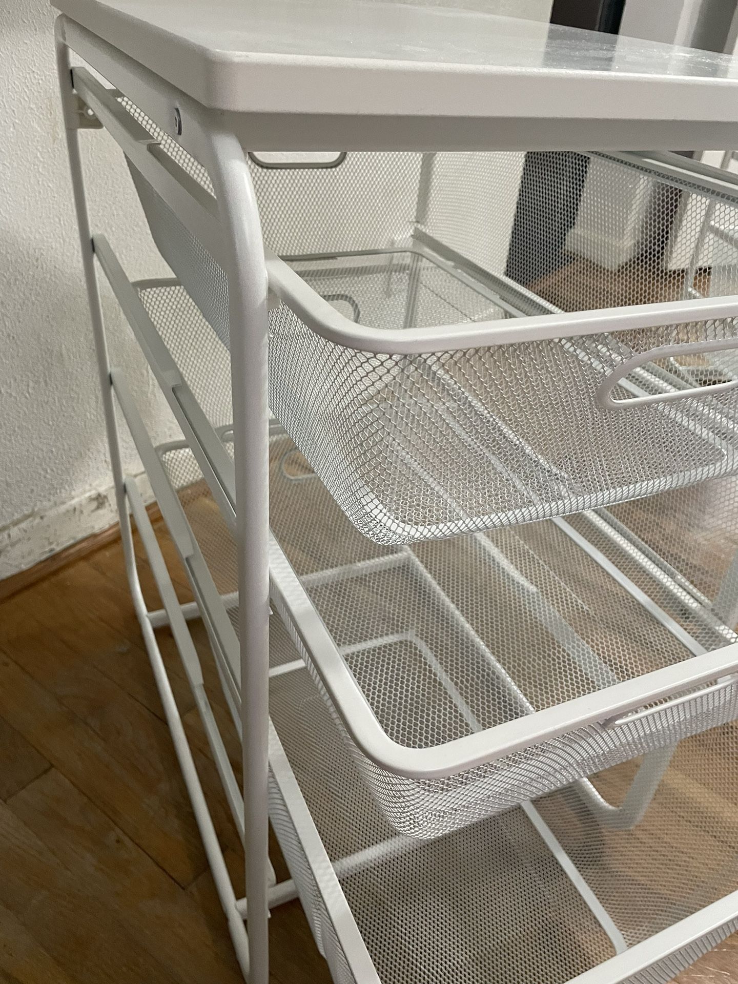 IKEA Algot Frame with 3 mesh baskets/top shelf for Sale in Austin