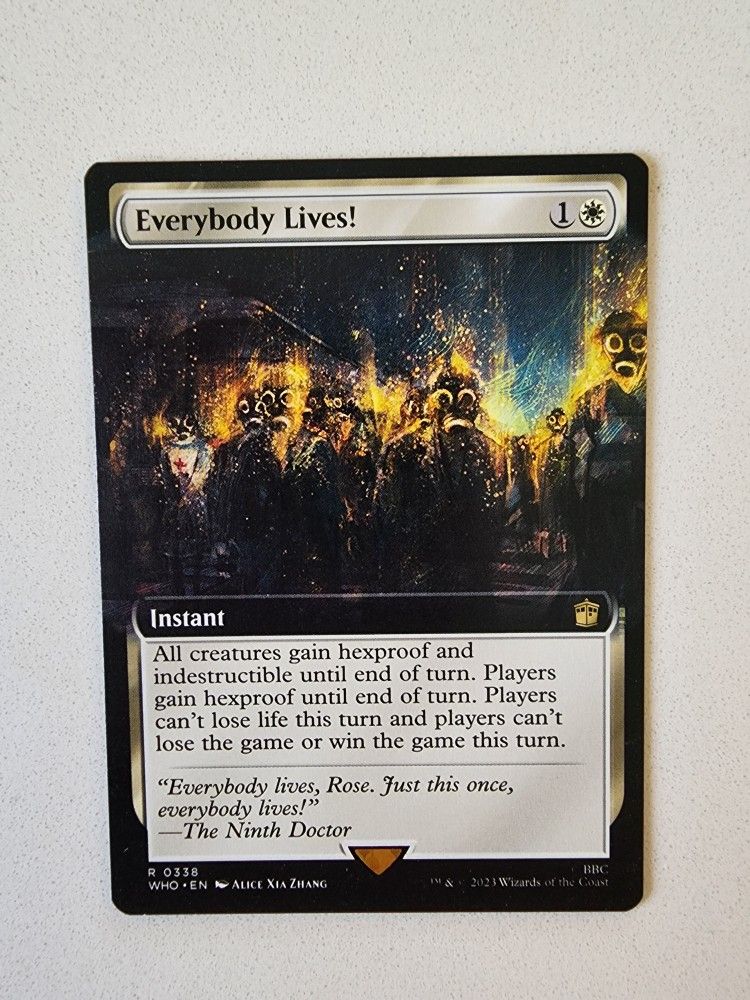 MTG Everybody Lives Dr. Who 338