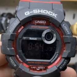 CASIO G-SHOCK G-SQUAD BLUETOOTH FITNESS STEP TRACKER WATCH GBD-800-1, GBD800