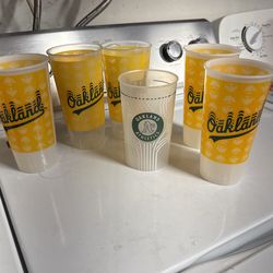 Oakland Plastic Cup souvenir cups