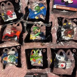 New Super Mario Mcds toys