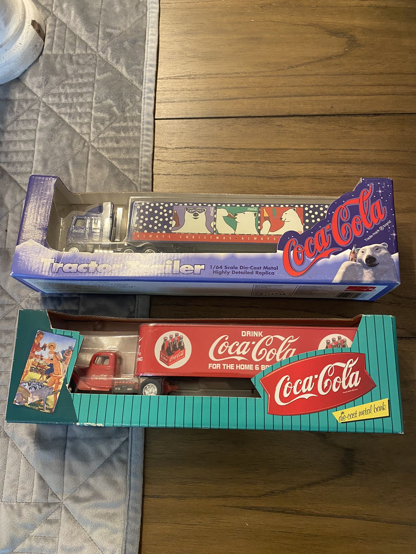 Die Cast Coca Cola Trucks