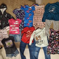 Girls Size 6-7 Clothing Lot 28 Pcs