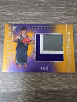 2025-26 Maxime Raynaud Origins Rookie Jumbo Jerseys Gold /10