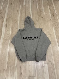 Essentials Dark Oat Hoodie