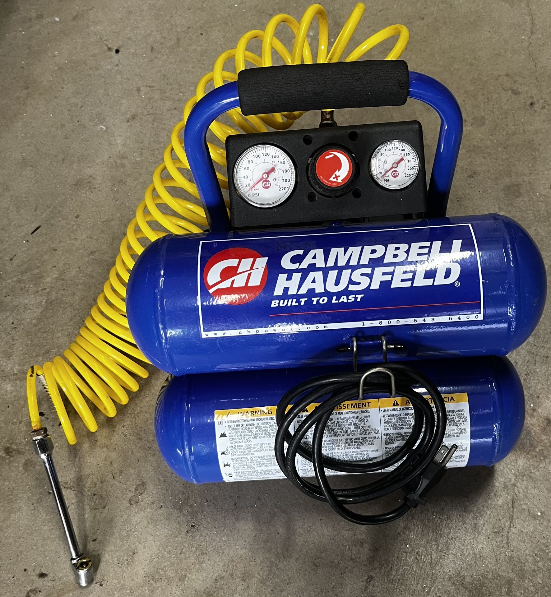 Air Compressor Campbell Hausfeld