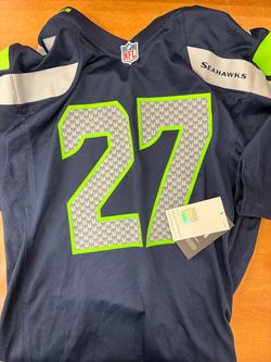 XL 27 woolen jersey Seattle Seahawks