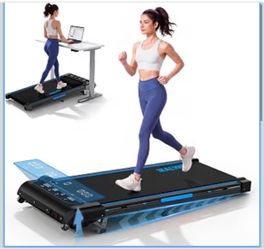 Walking Pad with Incline, 6.2 MPH Walking Pad Treadmill with Double Frame, Easy Read Full Screen LED Display, Low Noise 2.75HP Brushless Drive, Walkin
