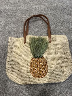 Brand New Straw Tote – $20 (Originally $40)