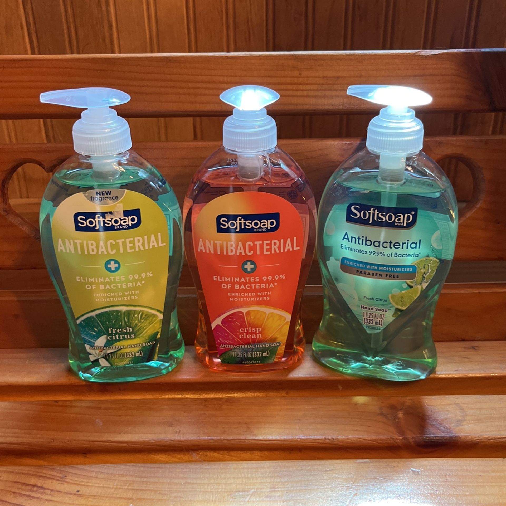3 Softsoap Antibacterial Hand Soap