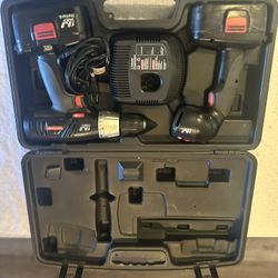 Craftsman 19.2 Volt Drill 1/2 And Flashlight Set Model Bdd0634,hammer Drill $75 