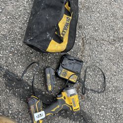 Dewalt Brushless Impact With 2 Batteries And Charger