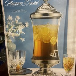 Shannon Crystal Beverage Dispenser