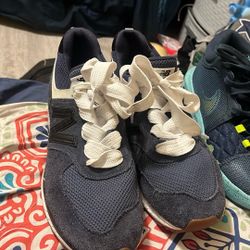 Gold Air Forces 1s New Balance 574 LeBron James Basketball Shoes