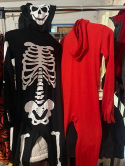 Halloween Costume Jumpsuit with hood