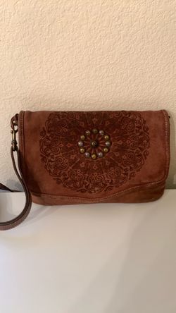 Leather shoulder/crossbody Purse
