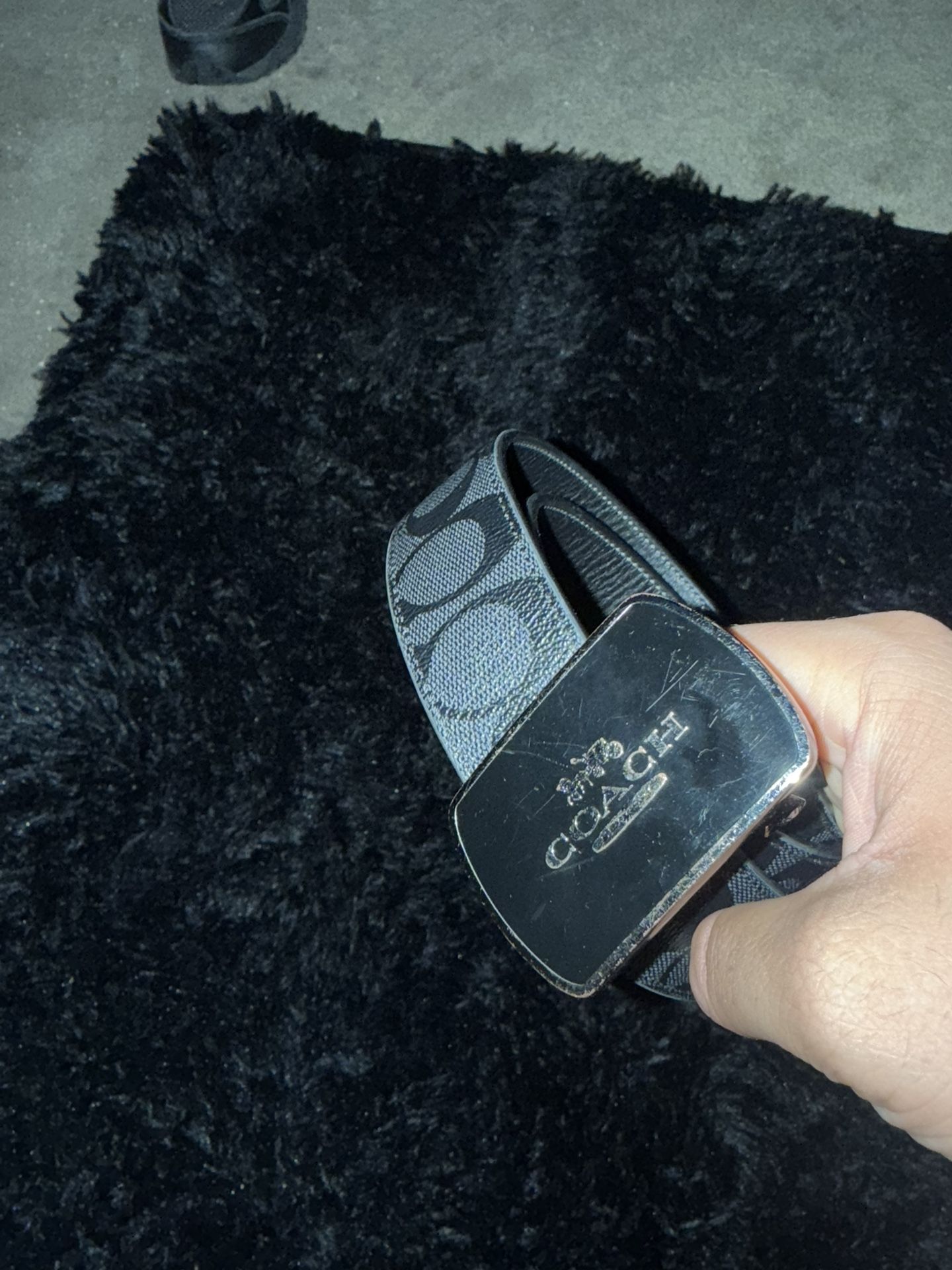 Coach belt size 38 mint condition