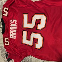 Buccaneers Jersey From Brooks Reebok Edition 