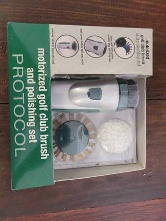 Brand new motorized golf club cleaner