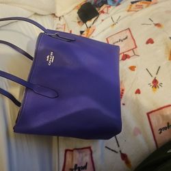 Meduimn Sz Coach Bag Purple