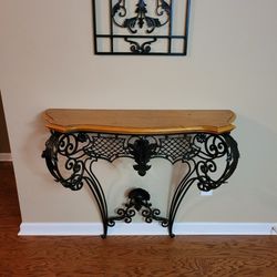 Ethan Allen Country Console Table