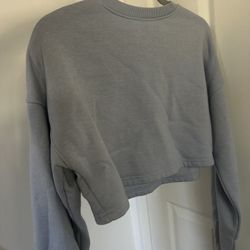 Blue Long Sleeve Sweater