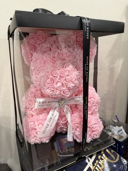 Dose of Roses Beverly Hills Rose Bear In pink