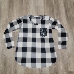 Womens Long Sleeve Shirt,  Size Small 