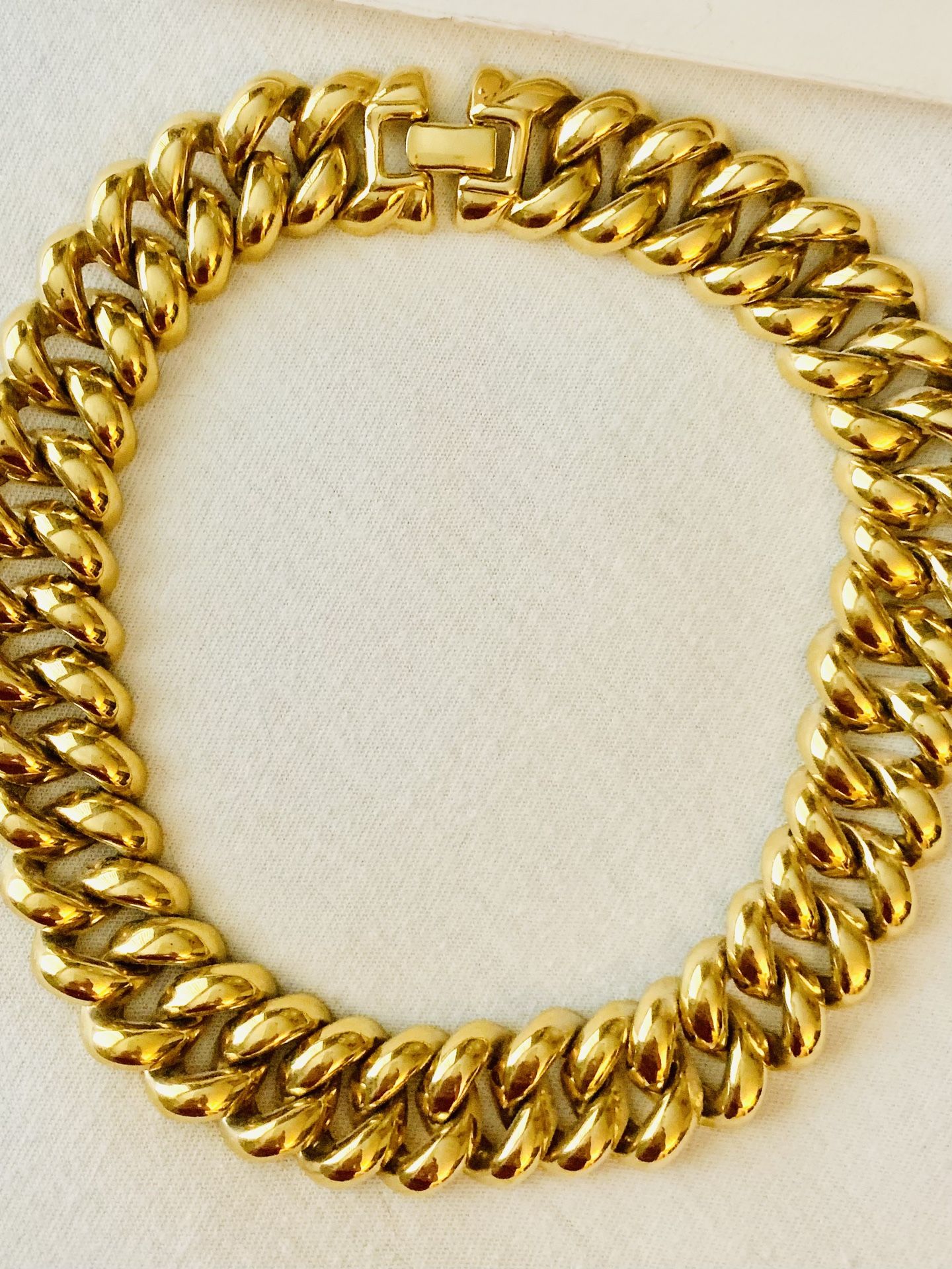 Pre-Loved | Bold Vintage Monet Collar Necklace (Riverside)