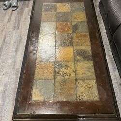 Table And Side Stool 