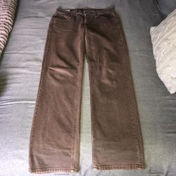 Gap Brown 90’s loose fit mid rise jeans