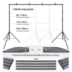 Backdrop Stand & Xtra Clips