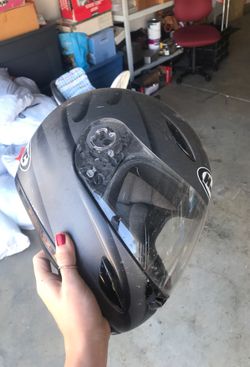 Helmet! Just needs to be cleaned