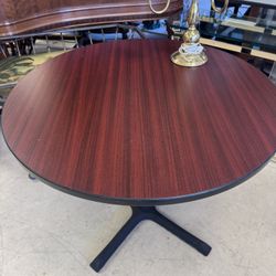 Regency Cain Round X-Base Breakroom Table - 36” - Retail: $275