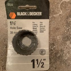 (NEW) Black & Decker 1 1/2” Hoke Saw, 38mm, U1277