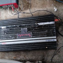 Tornado 1400 watt amp 700 rms