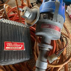 V8 Chevy distributor aftermarket Mallory
