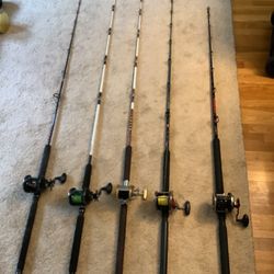 Fishing Rods And Reels