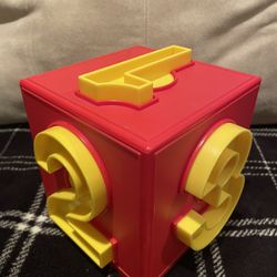 Numbers Cube - Learning Toy (Baby / Toddler Toy)