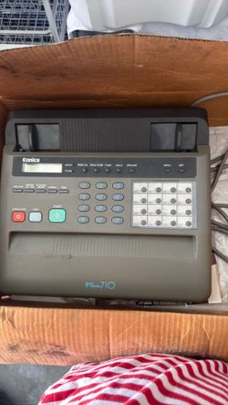 Konica Fax 710 Fax Machine Vintage Office Equipment